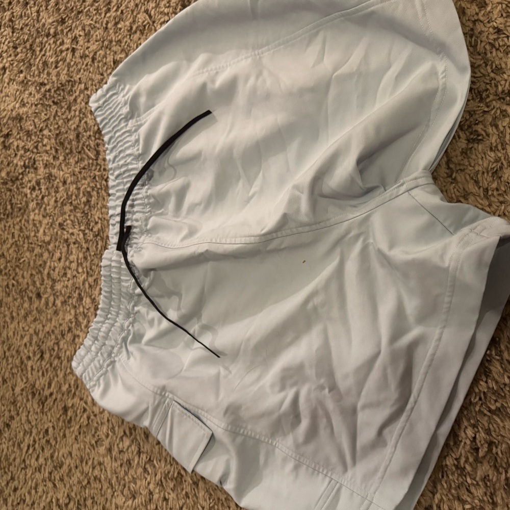 Blue cargo Gymshark Shorts — L